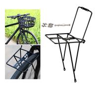 Portapacchi anteriore per bici per ciclismo su lunghe distanze, mountain