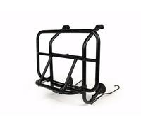 Portapacchi anteriore pieghevole Moto Nostra nero per Vespa Smallframe V50