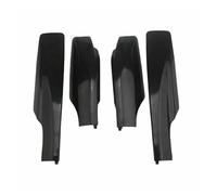 Portapacchi Auto 4 pezzi/set anteriore posteriore nero tetto portabagagli copertura protettiva guscio per Toyota per RAV4 per XA30 2006-2012 Barre Tetto(Black)
