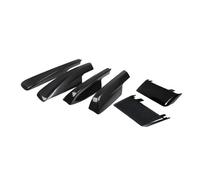 Portapacchi Auto Portapacchi Side Rails End Tappo Di Copertura Nero In Plastica Resistente Cargo Rack Gambe Protezione Per Toyota Per Highlander 2001-2007 Barre Tetto Auto