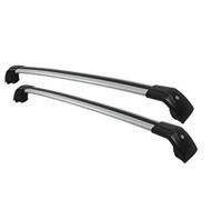 Portapacchi Barre Portatutto Da 2 Pezzi Per Lexus NX-Series, SUV 5 Porte, 2015-2022 Laterali In Lega Di Alluminio, Barre Trasversali, Portapacchi Tetto Barre Da Tetto(Black Silver)