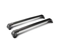 portapacchi Barre Portatutto Per Auto E Camion Speciali In Lega Di Alluminio Con Bloccaggio Per Hyundai I30 I30 Per Station Wagon (GD) 2012-2018(Nero)
