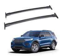 Portapacchi Barre Tetto 2 Pezzi Per Ford Per Explorers 2016 2017 2018 2019 Barre Sul Tetto Barre Laterali Lega Alluminio Binari Trasversali Portapacchi 75 Kg Carico Barre Portatutto Portapacchi