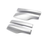 Portapacchi Barre Tetto 4PCS Per Toyota Per Land Per Cruiser LC200 FJ200 2008-2016 2017 Nero/Argento Portapacchi Bar Rail End Protezione Copertura Borsette Sostituire Barre Portatutto(D'argento)