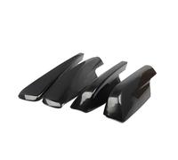 Portapacchi Barre Tetto 6P Ricambio Per Toyota Per Highlander 2001 2002 2003 2004 2005 2006 2007 Nero Car Styling Portapacchi Copertura Centrale Bar Rail End Borsette Barre Portatutto(4 pezzi)