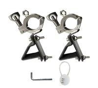 Portapacchi Barre Tetto Per Camion Supporto Pala Portapacchi Cinghie Montaggio Pala Auto SUV Trattori Rimorchi Staffa Martinetto Hi-Lift Montaggio Sul Tetto Furgone Barre Portatutto(Silver Pair)