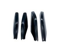 Portapacchi Barre Tetto Per Toyota Per Land Per Cruiser Per Prado 120 2003-2009 Auto Portapacchi Pista Cap End Trim Copertura Custodia Nero Argento Raccordi Ricambio Barre Portatutto(Black 4pcs Set)
