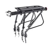 Portapacchi Bici, Alluminio Seggiolino Bici Posteriore Porta Rack Bicicletta Posteriore Per Portapacchi Per Biciclette Pesanti Per Bici Da 24-29 Pollici Con Attrezzo Di Montaggio, Carico 100 Kg B