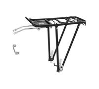 Portapacchi Bici Universale Alluminio Regolabile 24-28 Pollici con 2 Aste