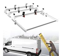 Portapacchi da 137,2 cm adatto per Ford Transit 150 250 350,3 bar 2015-2023 con rullo di carico