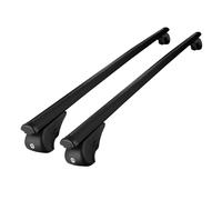 Portapacchi da tetto per Ford Focus Turnier Station Wagon 2004-2011 Nero