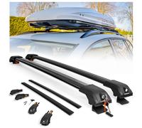 Portapacchi da tetto per Ford Focus Turnier Station Wagon 2008-2011 Nero