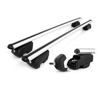 Portapacchi da tetto per Hyundai ix35 I (LM | EL) 2010-2018 Argento Opaco