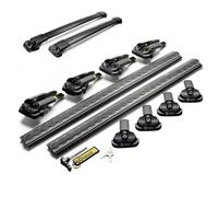 Portapacchi da tetto per Mitsubishi Outlander (CW/ZG/ZH | CWB) 2007-2012 Nero