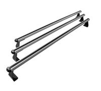 Portapacchi da tetto per Volkswagen VW Transporter (T6) 2015-2019 Argento Opaco