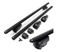 Portapacchi da tetto per Volvo V90 Station Wagon Cross Country 2016- Nero