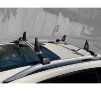 Portapacchi E Fermi Di Carico Per Renault Clio IV Sw 2012 - Oltre Argento