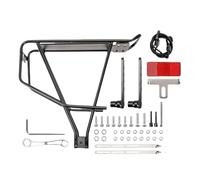 Portapacchi For Bici Con Luce Posteriore, For Da Corsa MTB, Supporto For Sedile For Bicicletta A Sgancio Rapido For Accessori For Ciclismo(For with holes bike)