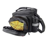 Klickfix Rackpack 2+ Uniklip 2 Carrier Bag 12-16l Nero