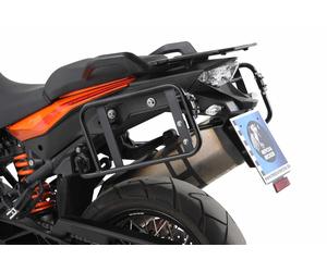 Portapacchi laterale asimmetrico Lock-it nero per KTM 1090 Adventure