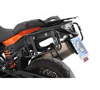Portapacchi laterale asimmetrico Lock-it nero per KTM 1090 Adventure R