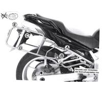 Portapacchi laterale avvitato argento per Yamaha FZ6/Fazer (2004-2006)