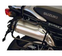 Portapacchi laterale avvitato nero per Suzuki XF 650 Freewind