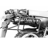 Portapacchi laterale avvitato nero per Yamaha XT 350 (1985-1995)
