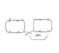 Portapacchi Laterali Moto Per BENELLI Per TRK502X Per 552X Per TRK552X Pannier Rack Tronco Laterale Custodia Bagagli Staffa Destra Sinistra Scatole(Silver Pannier Rack)