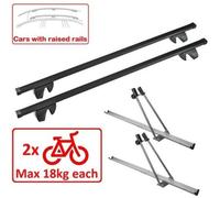 Portapacchi M03AF/120 + Moto Portabagagli per 2 Mitsubishi Spessore Runner 92-98