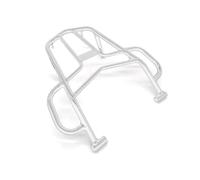 Portapacchi Moto Per C&RF 300 300L Per RALLY 2021 2022 Cargo Mensola Staffa Di Montaggio CRF300L 2023 Moto Sedile Posteriore Portapacchi Con Maniglia Grip portapacchi posteriore(Silver)