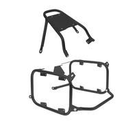 Portapacchi moto Per NC750X NC750S 2021 2022 NC750 X/S 2021 2022 2023 NC 750 XS Supporto per borse laterali in acciaio inossidabile per moto Portapacchi posteriore per moto(Black One Set)