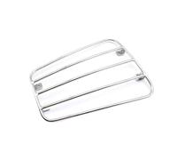 Portapacchi Moto Staffa Supporto Mensola Portapacchi Serbatoio Universale Carburante Per Moto Con Ventose portapacchi posteriore(Silver)
