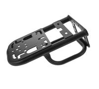 Portapacchi Nero Posteriore Elettrica, Ferro Bicicletta | Montaggio Rapido, Soluzione di Stoccaggio, per Bici Elettriche e Veicoli, Design Multifunzione