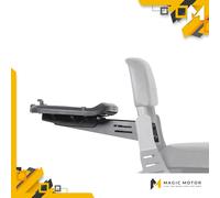 Portapacchi per bauletto Custom universale nero moto SHAD Top Master Cod. NADTNN