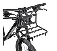 Portapacchi per bicicletta, portabagagli per bici, supporto a sgancio rapido, per anteriore della bicicletta e portapacchi per adulti, donne, uomini, ragazze, ragazzi, equitazione, mountain