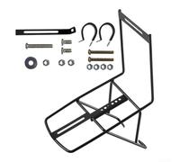 Portapacchi per bicicletta, progettato per forcelle anteriori, soluzione di archiviazione migliorata per mountain bike (set portapacchi)