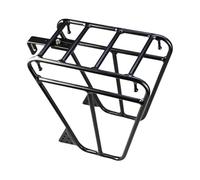 Portapacchi per bicicletta, supporto anteriore per bagagli da turismo | piedini, ideali per trasportare attrezzature da ciclismo in modo stabile e sicuro, 26 x 26 cm