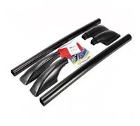 Portapacchi Per Ford Per Ranger Per F-150 Barra Portapacchi In Metallo Per Auto Lunghezza Totale 1,2 M Box Da Tetto Auto(Black)