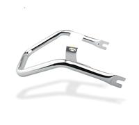 Portapacchi per moto Compatibile Con Monkey 125 2018 2019 2020 2021 2022 2023 2024 Bracciolo Passeggero Posteriore Per Motocicletta Sedile Passeggero Maniglia Di Presa Barra Corrimano(Silver)