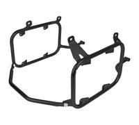 Portapacchi Per Moto Per XL750 Per Transalp 2023 2024 Motociclo Sistema Portapacchi Acciaio Inossidabile Staffa Laterale Bagagli Contropunta(Black Pannier Rack)