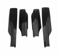 Portapacchi Per Toyota Per RAV4 XA30 2006-2012 4 Pezzi/set Portapacchi Copertura Protettiva Anteriore Posteriore Nera Barra Portabagagli Estremità Guscio Barre Tetto(Nero)