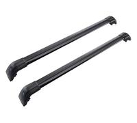 Portapacchi Per Volvo Per XC60 2018-2025 Portapacchi Con Barra Trasversale, Barre Portatutto Serratura 2 Pezzi Box Da Tetto Auto(Black)