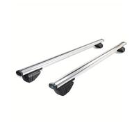 Portapacchi Portapacchi Per Auto Adatto Per SUV Fuoristrada Barra Trasversale Carico Da Viaggio Per Bagagli Per Valigie Box Da Tetto Auto(Silver)