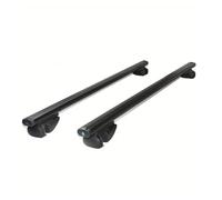 Portapacchi Portapacchi Per Auto Adatto Per SUV Fuoristrada Barra Trasversale Carico Da Viaggio Per Bagagli Per Valigie Box Da Tetto Auto(Black)