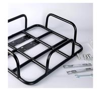 Portapacchi Portapacchi Per Consegna Cibo Griglia Posteriore Tubo In Acciaio Senza Saldatura Universale Per Moto Bicicletta Elettrica Portavaligie(52x45)