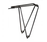 Portapacchi Posteriore Bici FLY Acciaio Nero 26-28" - Max 18kg, Freno a Disco