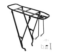 Portapacchi posteriore, borsa per bicicletta rinforzata extra larga | Costruzione robusta regolabile Facile da montare per viaggi all'aperto pendolari