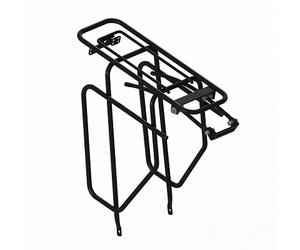 Portapacchi posteriore fino a 25 kg Tublic Slim Steco ( Nero )