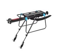 Portapacchi Posteriore For Bicicletta Regolabile A Sgancio Rapido Con Parafango